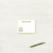 Behaltend auf wachsender positiver Quotes Retro-Bl Post-it Klebezettel (Auf Schreibtisch)