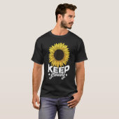 Behaltend Blume Gärtner Botanischer Garten F T-Shirt (Vorne ganz)