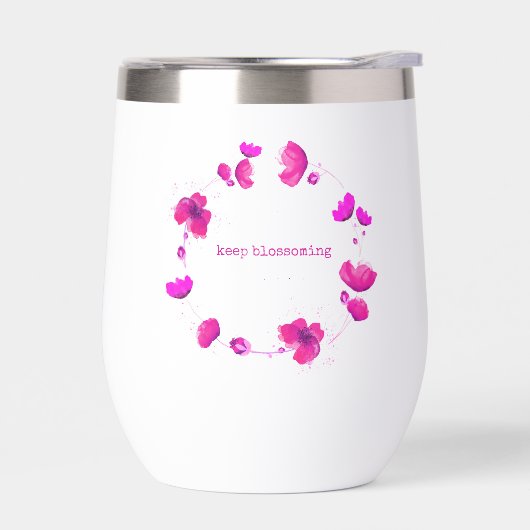 Behaltend Blüte, Wasserflasche (Links)