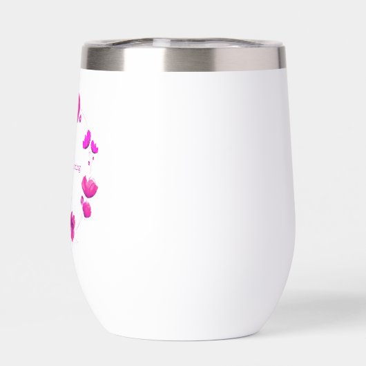 Behaltend Blüte, Wasserflasche (Rückseite)