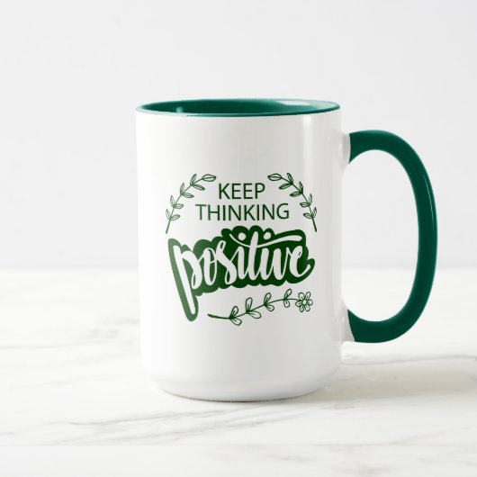 Behaltend Denken positiv Tasse (Rechts)
