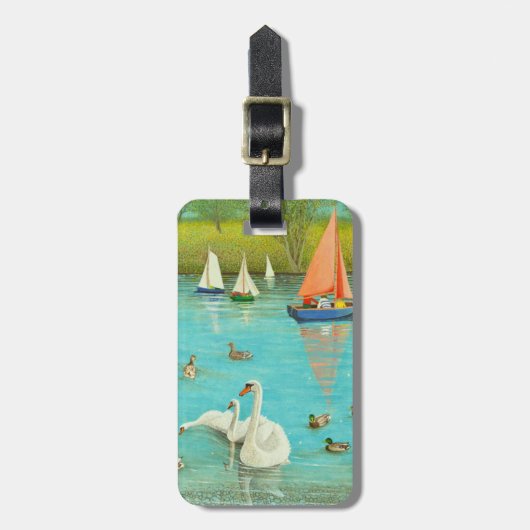 Behaltend ein wachsames Auge 2013 Gepäckanhänger (Vorderseite vertikal)