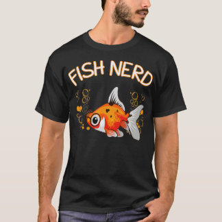 Behaltend Fisch Nerd Fischzucht Lover Fishkeepe T-Shirt