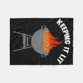 Behaltend Grillen Grilling Fleecedecke (Vorderseite (Horizontal))