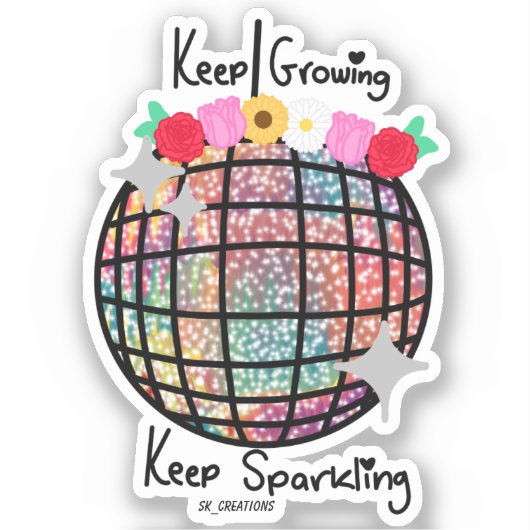 Behaltend Growing Behaltend Ball Frische Pasta mac Aufkleber (Vorderseite)