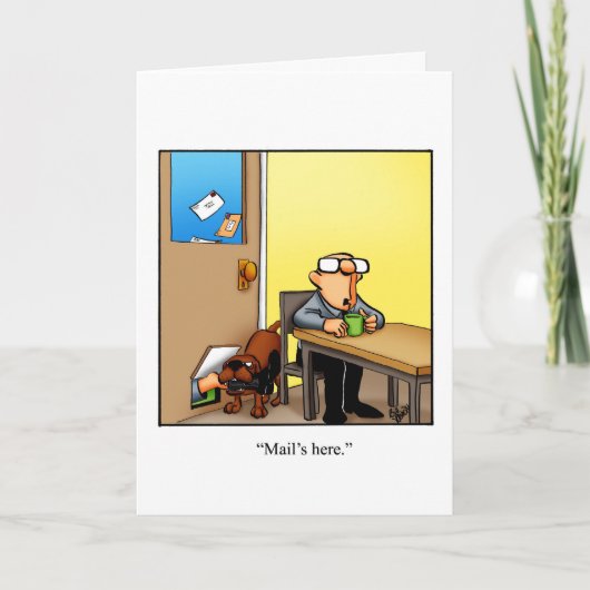 Behaltend Grußkarte in Touch Spaß Karte (Vorderseite)