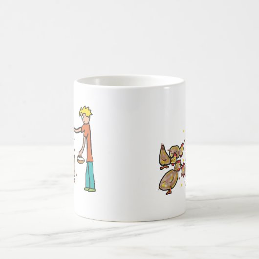 Behaltend Hühnchen Kaffeetasse (Mittel)