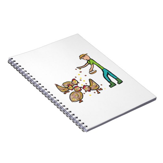 Behaltend Hühnchen Notizblock (Rechte Seite)