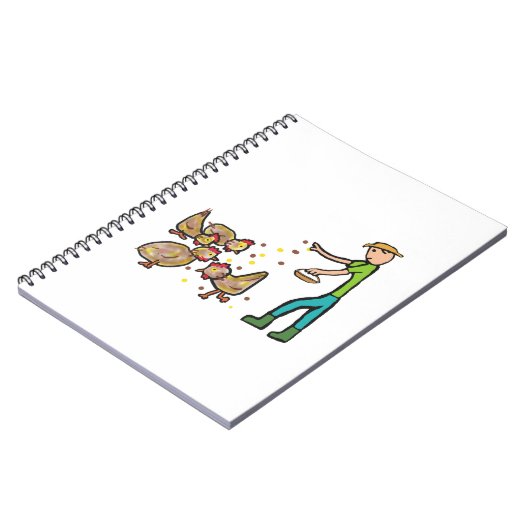 Behaltend Hühnchen Notizblock (Linke Seite)