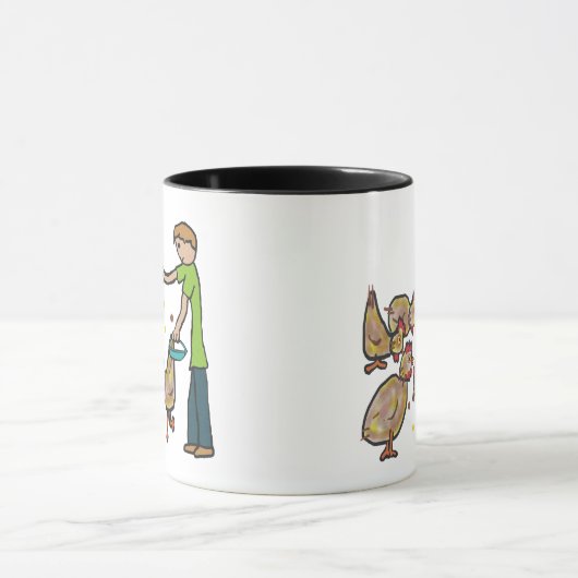 Behaltend Hühnchen Tasse (Zentrum)