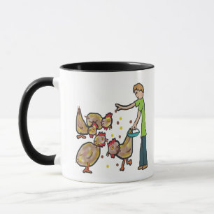 Behaltend Hühnchen Tasse