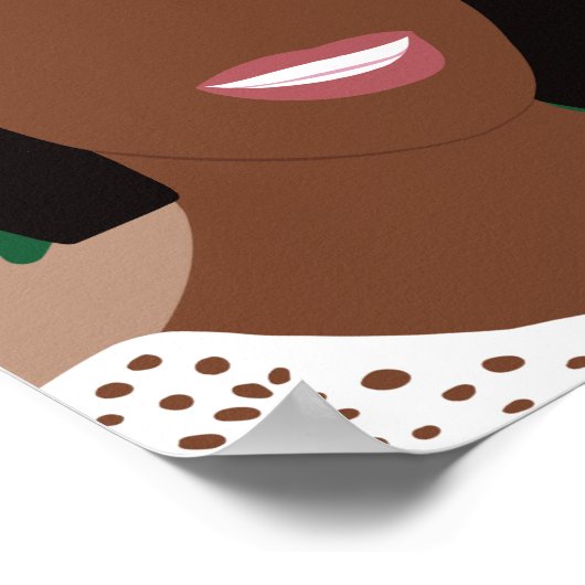 Behaltend inspirierender Behalt Poster (Ecke)