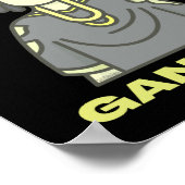 BEHALTEND IT GANGSTA-Hiphop-Musik Poster (Ecke)