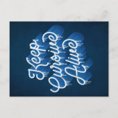 Behaltend Lebensdauer / Postkarte (Vorderseite)