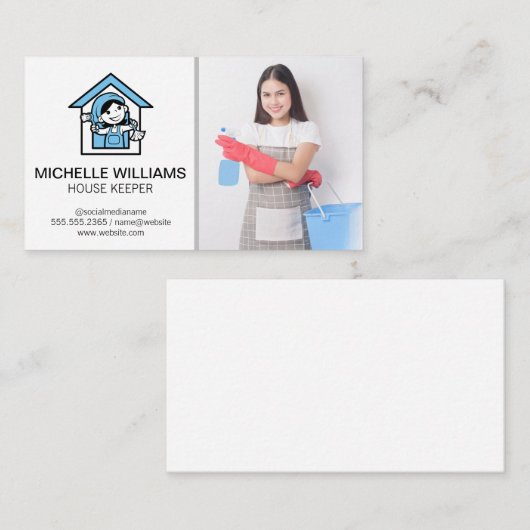 Behaltend Logo | Haushalter Visitenkarte (Vorne/Hinten)