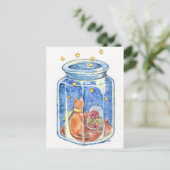 Behaltend Me Company Postkarte (Stehend Vorderseite)