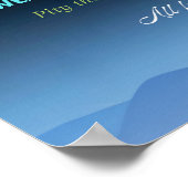 Behaltend Nachtgebet-Plakat Poster (Ecke)