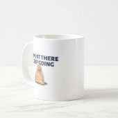 Behaltend Orangenkatze Kaffeetasse (Vorderseite Links)