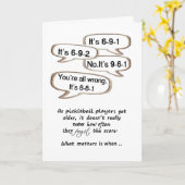 Behaltend Punktepickleball-Geburtstagskarte Karte (Gelbe Blume)