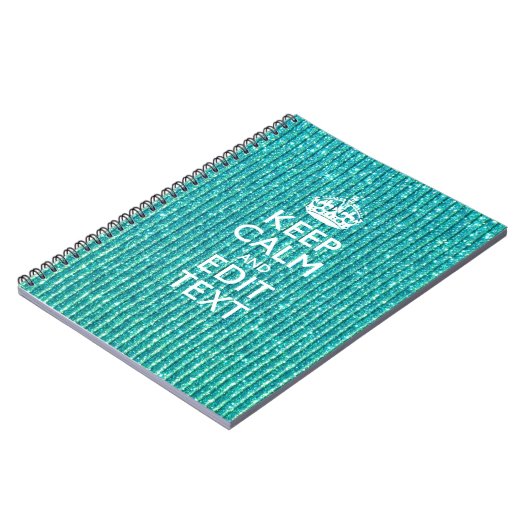 Behaltend Ruhe lassen Ihren Text türkis erscheinen Notizblock (Linke Seite)