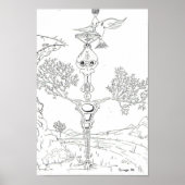 Behaltend Ruhe Poster (Vorne)