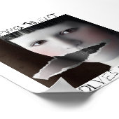 Behaltend still, löst nichts poster (Ecke)