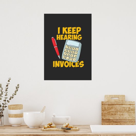 Behaltend Stimmen Poster (Küche)