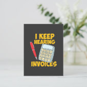 Behaltend Stimmen Postkarte (Stehend Vorderseite)