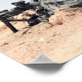 Behaltend Uhr im Irak Poster (Ecke)