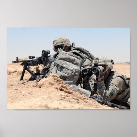 Behaltend Uhr im Irak Poster (Vorne)