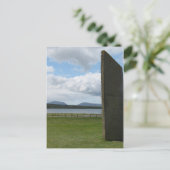 Behaltend Uhr Postkarte (Stehend Vorderseite)