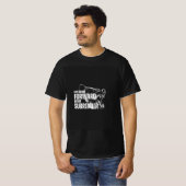 Behaltend Vorwärtsbewegung nie übergeben T-Shirt (Vorne ganz)