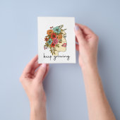 Behaltend Wachstum auf Flyer (Gruppe)