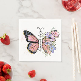 Behaltend Wildblume Serviette