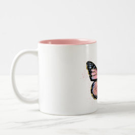 Behaltend Wildblume Zweifarbige Tasse
