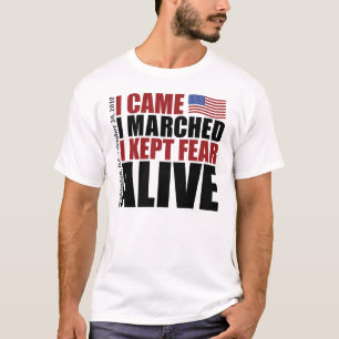 Behaltene Furcht lebendig T-Shirt