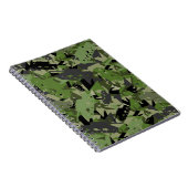 Behälter-Armee-Tarnungs-Notizbuch Notizblock (Rechte Seite)