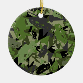 Behälter-Armee-Tarnungs-Verzierung Keramikornament