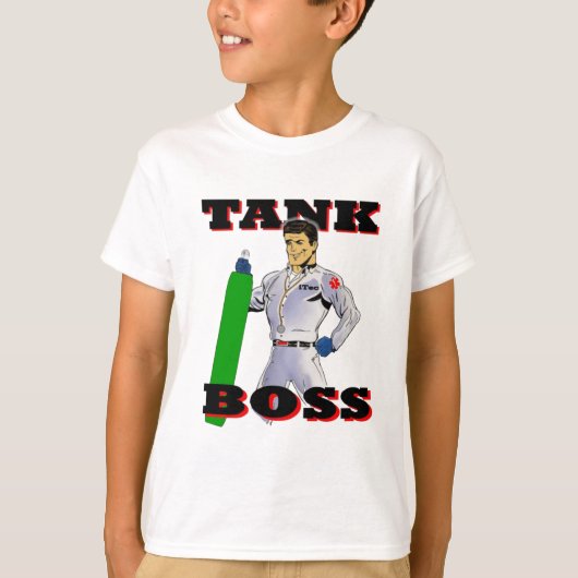 Behälter-Chef-Mann T-Shirt (Vorderseite)