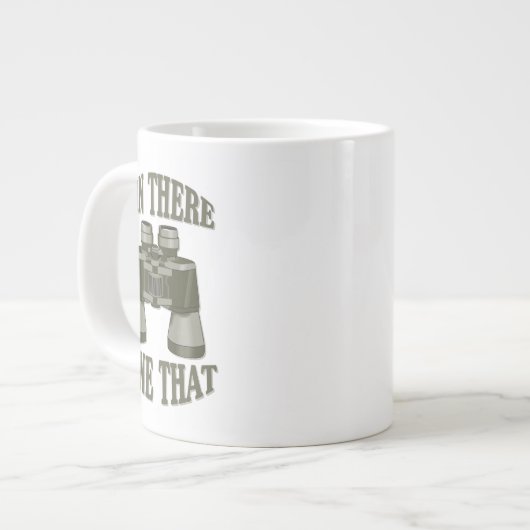 Behälter dort getan dem Jumbo-Tasse (Vorderseite Links)