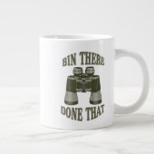 Behälter dort getan dem Jumbo-Tasse (Rechts)