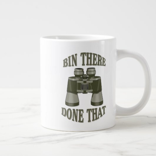 Behälter dort getan dem Jumbo-Tasse (Rechts)