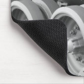 Behälter-Gänge und Bahn Mousepad (Ecke)