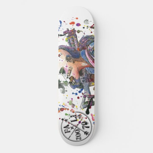 Behälter-Mädchen Skateboard (Vorderseite)