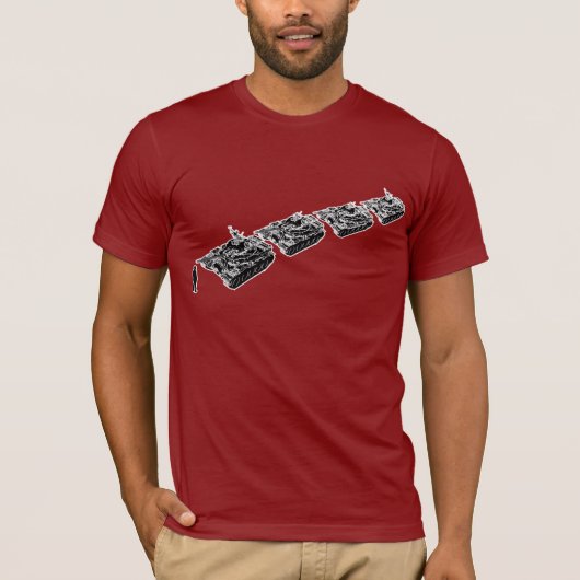 Behälter-Mann sind T - Shirt ungehorsam (Vorderseite)