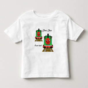 Behälter-Motor Choo, Choo Zug bin ich T-Shirt zwe
