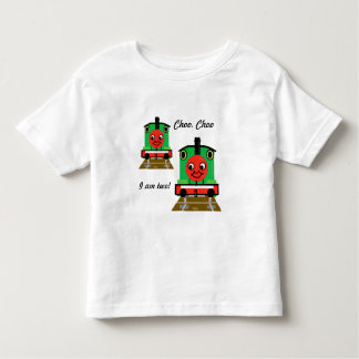 Behälter-Motor Choo, Choo Zug bin ich T-Shirt zwei