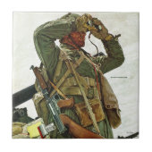 Behälter-Patrouille Fliese (Vorderseite)