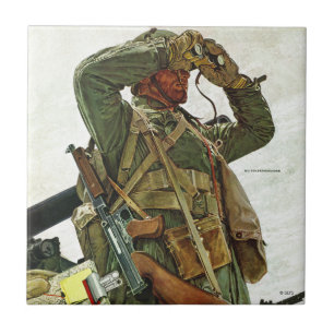 Behälter-Patrouille Fliese