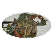 Behälter-Patrouille Schneidebrett (Ecke)